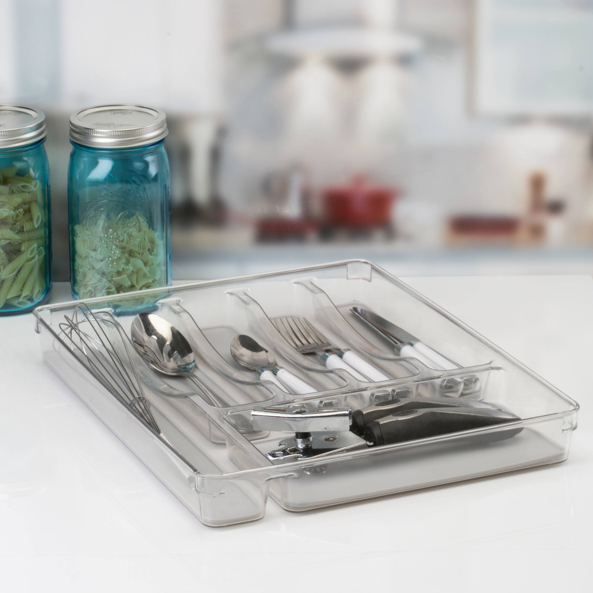 Kitchen Details X-Large 6-Compartment Cutlery Tray